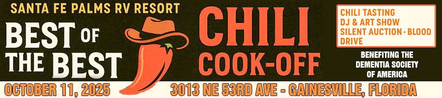 santa fe chilli cook off banner