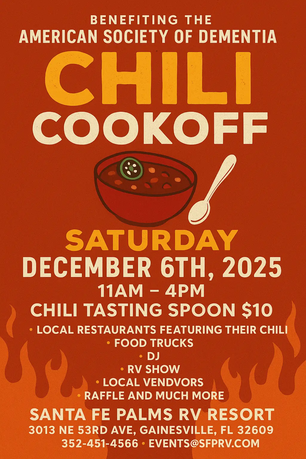 chili cookoff banner